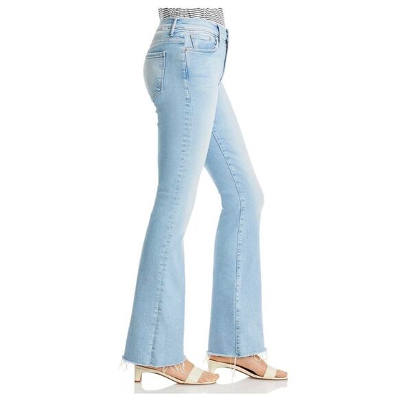B75 Mother Jeans The Weekender Fray Womens 32 California Cruiser Boho Y2K Baddie - Picture 5 of 13